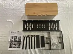 トレード ケーブルトレイ 伸縮式+ケーブル収納ボックス