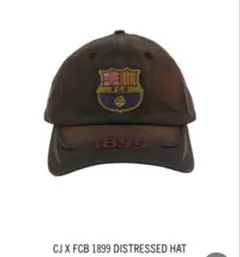 CJ X FCB 1899 DISTRESSED HAT バルセロナ - メルカリ