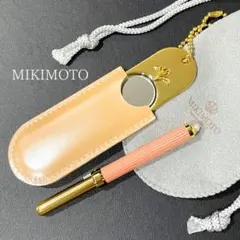 未使用 ミキモト 本真珠 パール リップブラシ コンパクトミラー セット 送料込のサムネイル