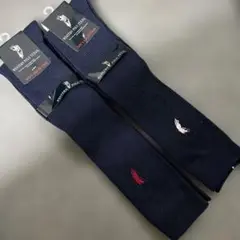 未使用　スクール　紺ハイソックス　22-24cm