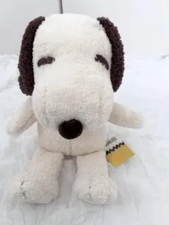 PEANUTS SNOOPY ぬいぐるみ スヌーピー ベージュ系のサムネイル