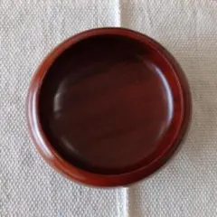 木製 丸型 菓子入れ