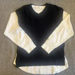 ブランシェス　Vネックベスト　カットソー　セット