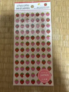 いちごモチーフ シール chocotto seal series