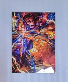 鬼滅の刃 映画 特典 第５弾 キービジュアル イラストボード 我妻善逸 獪岳