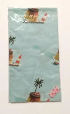 田中達也　ミニチュアライフ展　ハンカチ　プリン柄