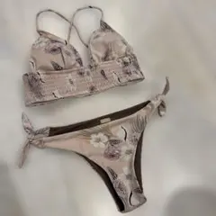 アリシアスタン水着 ビキニ 花柄　上下セット