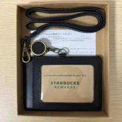 スターバックス リール付きパスケース IDカードホルダー