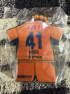 清水エスパルス2026/27ユニフォームラバーキーホルダー#41鈴木奎吾選手