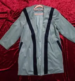 期間限定値下げ！ビッグカラーコート　セーラーカラー　昭和レトロ　古着