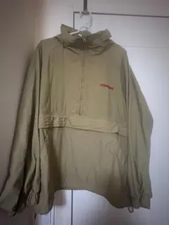 CONVERSE カーキ プルオーバー ナイロンジャケット