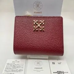 russet ラシット 二つ折り財布 モノグラムプレートハーフウォレット 財布のサムネイル