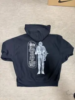 Stussy Well Suited Zip Hood Black2 L 騎士