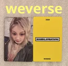 ILLIT MAMIHLAPINATAPAI weverse トレカ ウォンヒ - メルカリ
