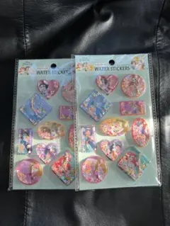 セリア Seria ウォーターシール ディズニープリンセス 2個 匿名配送