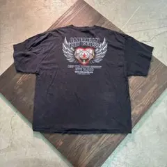 7TSM1【DELTA】00’s USA 製　バックプリントTシャツ　古着