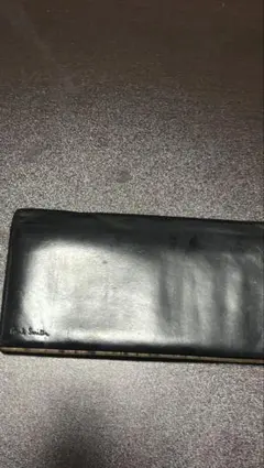 Paul Smith ブラックレザー長財布