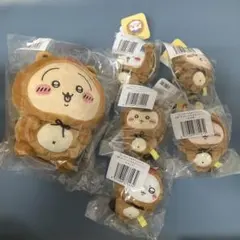 ちいかわ　たぬきだもんくじB賞うさぎ、C賞5体セット