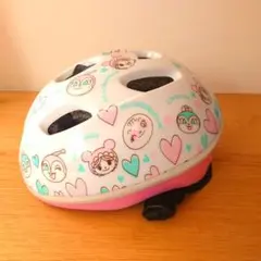 アンパンマン カブロヘルメットミニ　ピンク