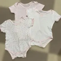 ベビー肌着 3枚セット メッシュ素材