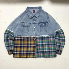 仲里依紗バースデーRE. アールイー ドット 一石三鳥 デニムジャケット 571】RE.（アールイードット）一石三鳥デニムジャケット 仲里依紗 誕生