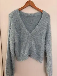 LOWRYS FARM ショート丈カーディガン