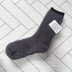 ジェラピケ　もこもこソックス　グレー