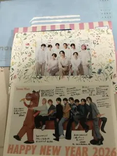 SnowMan FC会報誌#24 ・2026年賀状 ・2026誕生日カード