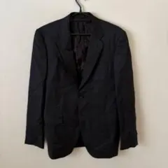 paul smith ゼニア　ブラック　ストライプ　薄手　ジャケット　Mのサムネイル