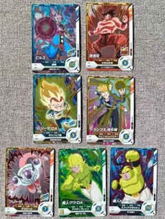 ドラゴンボールスーパーダイバーズ　アドバンスパック2　レアカード7種