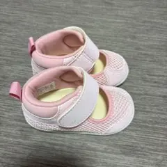 asics 11.5cm ピンク 女の子 スクスク ベビーサンダル