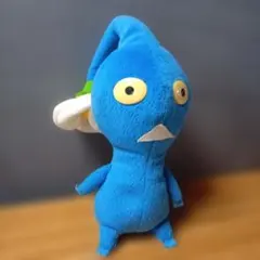 レトロ非売品　青ピクミン　ぬいぐるみ　20㌢