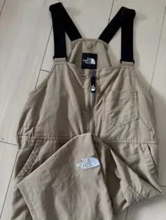 THE NORTH FACE ベージュオーバーオール