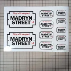 VAN JAC ステッカー マドリンストリート ビートルズ ノベルティ　標識