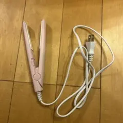 サンキューマート　ピンク ストレートヘアアイロン