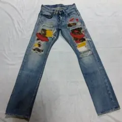 希少】ヒステリックグラマーデニムパンツコムドットやまと着用 - メルカリ
