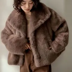 ショートコート ファーコート