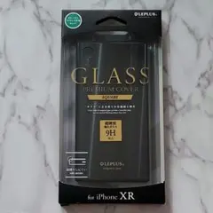 iPhone XR　 背面ガラスシェルケース　 ダークグレー　新品