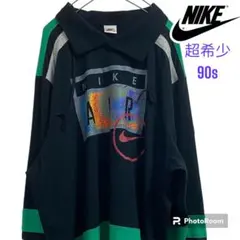 【超希少】90s NIKE Air 　ポロシャツ　タートルネック　XL相当