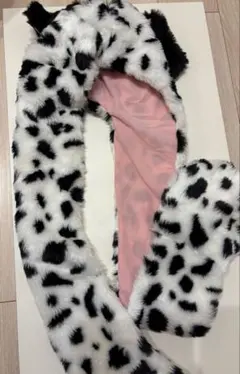 101匹わんちゃん ダルメシアン マフラー ファンキャップ 手袋 ディズニー