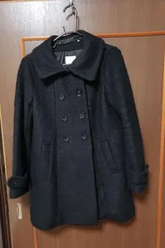 お値下げローリーズファーム　黒Pコート