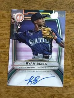 最終値下 topps RYAN BLISS ライアンブリス 直筆サイン 25シリ - メルカリ
