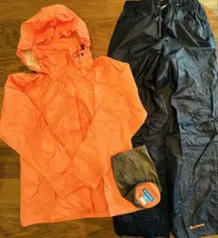 【美品】Columbiaコロンビア　オムニテック　レインウェア上下　M