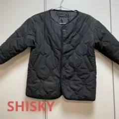 SHISKY キルティングジャケット　ブラック