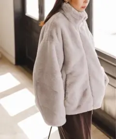 フード フリースジャケット