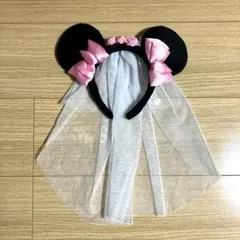 【東京ディズニーリゾート購入】ミニー　カチューシャ　ウェディングver.