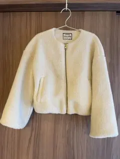 グローバルワーク　ボア　アウター　130 オフホワイト