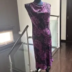 ボッティガべネタワンピース パープル×ブラックのサムネイル