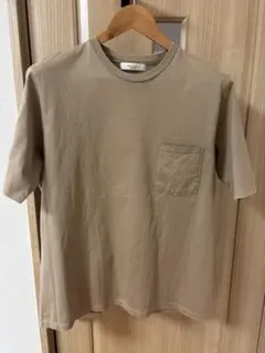 EDIFICE エディフィス 半袖 ポケットTシャツ ベージュのサムネイル