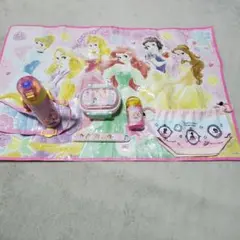 Disneyプリンセス お弁当箱水筒等6点セット